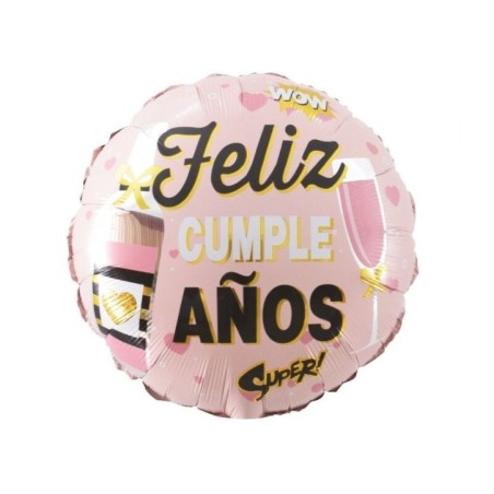 Globo-feliz-cumpleanos-rosa-45-cm-foil-helio-o-aire-8433584910182-91018