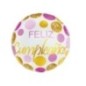 Globo feliz cumpleaños lunares 45 cm foil helio o aire