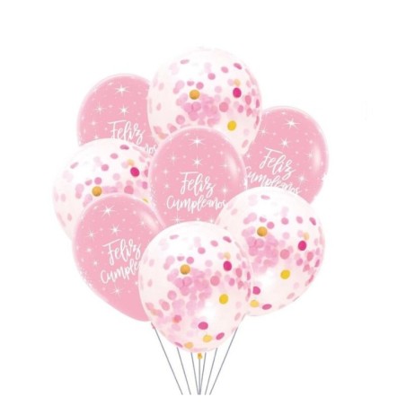 Globos-latex-feliz-cumpleanos-rosas-y-confeti-8-uds-30-cm-8433584918058-91805