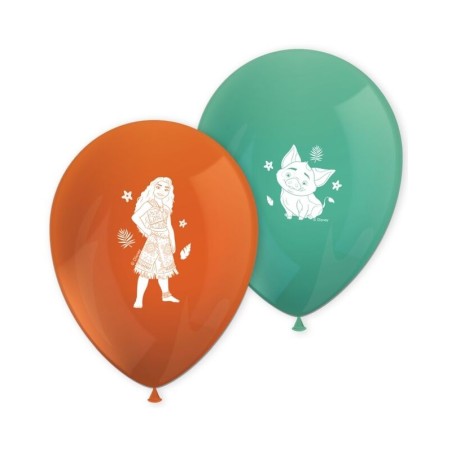 Globos-Vaiana-Moana-II-latex-8-uds-5201184974278-97427