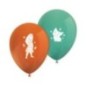 Globos Vaiana Moana II latex 8 uds