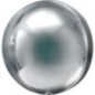 Globo Orbz plata espejo redondo 53x53 cm