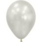 Globo silk blanco nacar Sempertex R5 50 uds 13 cm
