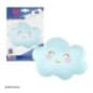 Globo nube azul pastel 72 cm foil helio o aire