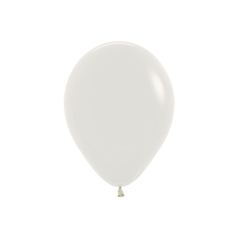Globo Sempertex Pastel Dusk Crema 100 uds 12,5 cm