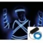 Hilo led azul disfraces 5 metros