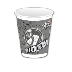 Vasos thor 8 unidades 200 ml cumpleaños