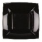 Plato llano nice negro 23x23 cm alta calidad