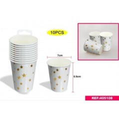 Vasos-blancos-estrellas-oro-10-uds-de-7x85-cm-carton-8800884051080-405108