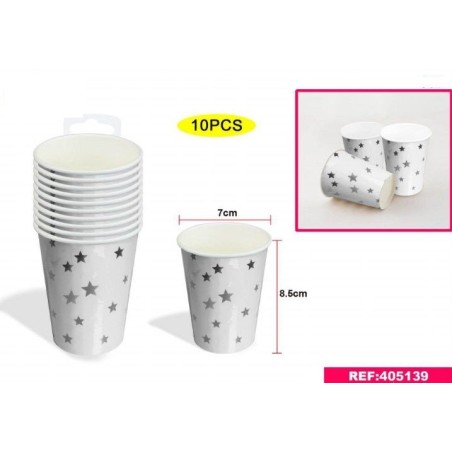 Vasos-blancos-estrellas-plata-10-uds-de-7x85-cm-carton-8800884051394-405139