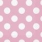 Servilletas rosas lunares blancos 16 uds 33x33 cm