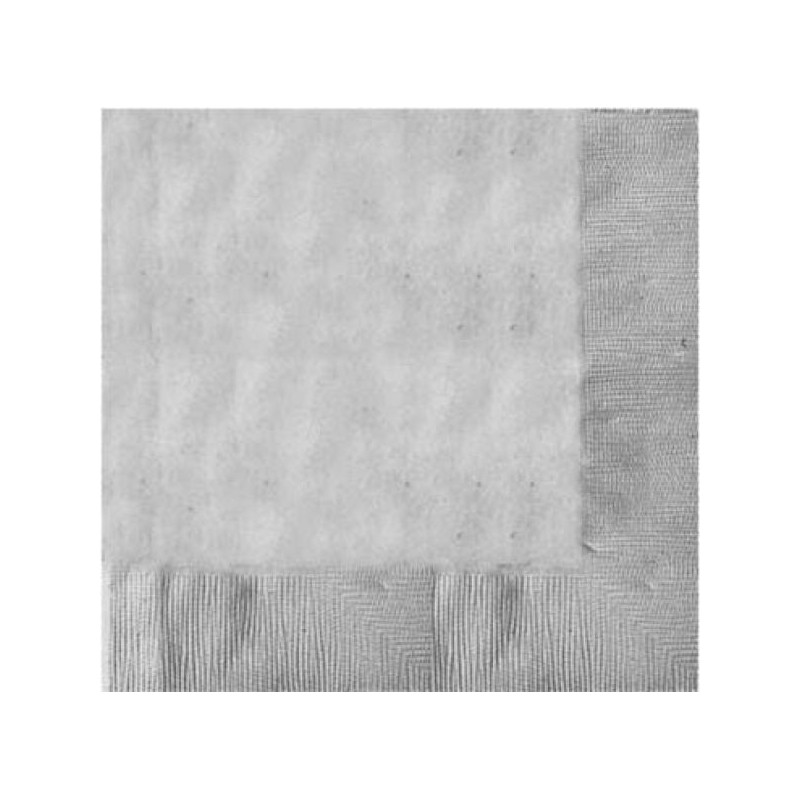 Servilletas plata 20 uds 33x35