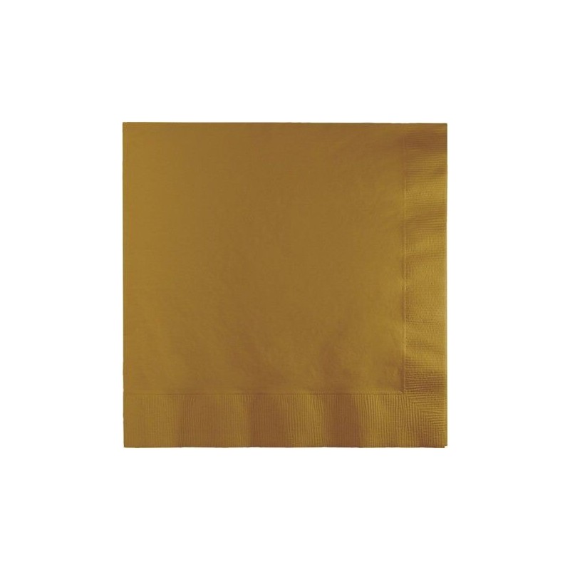 Servilletas Oro 20 uds 33 cm