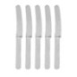 Cuchillos Plata plastico 10 uds