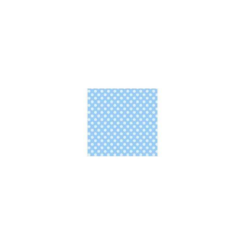 Papel regalo azul lunares 76,2x152,4 cm