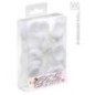 Caja petalos rosas blancas 250 uds