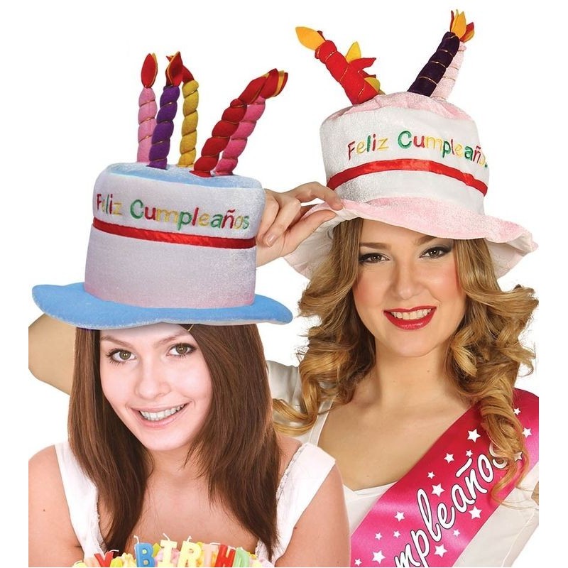 Gorro feliz cumpleaños colores unidad