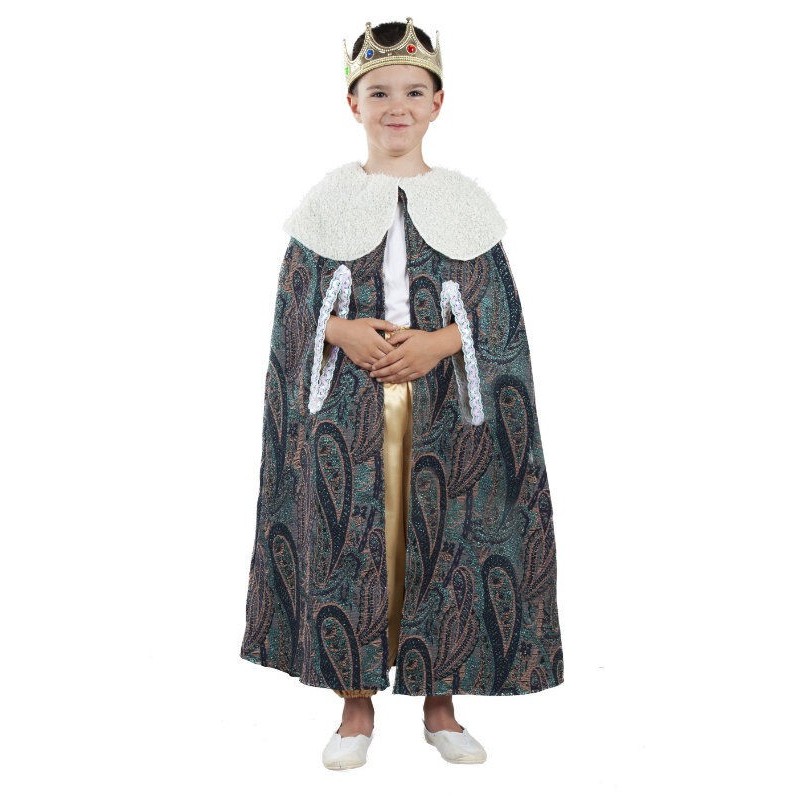 Capa Rey niño talla 10 años