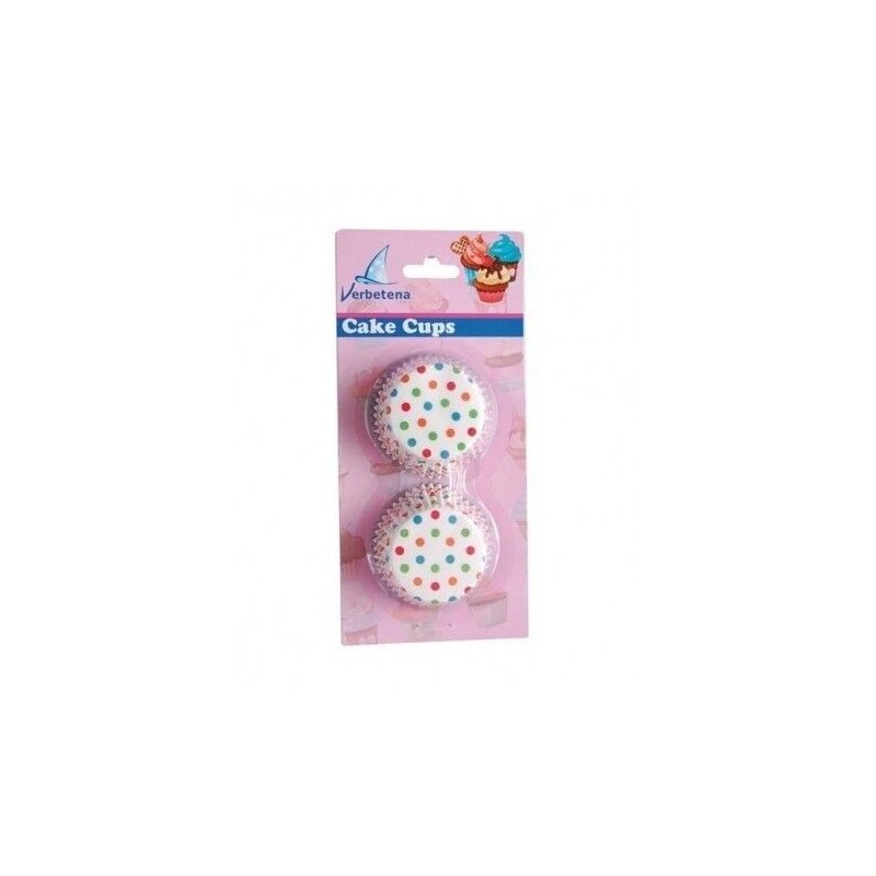 Moldes cup cakes magdalenas confeti fiesta