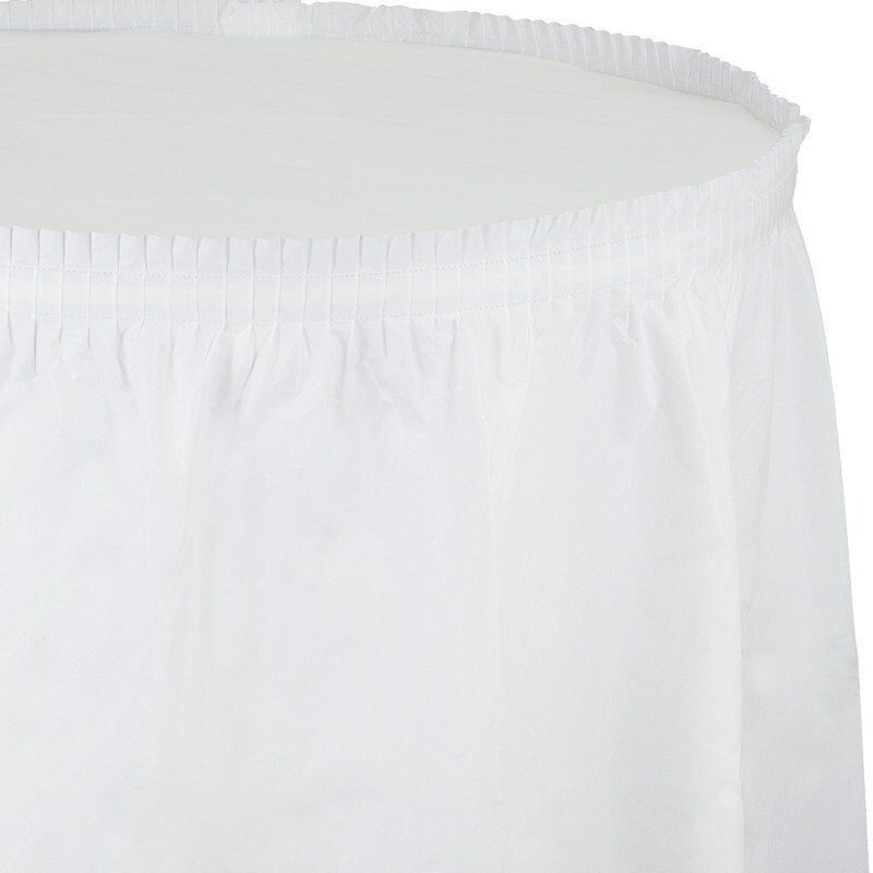 Faldon mesa blanco 426x74 cm