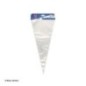 Bolsas cono chuches transparentes 10 uds 40x17 cm
