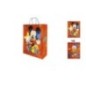Bolsa Regalo Mickey y Donald roja 32x14x40 cm