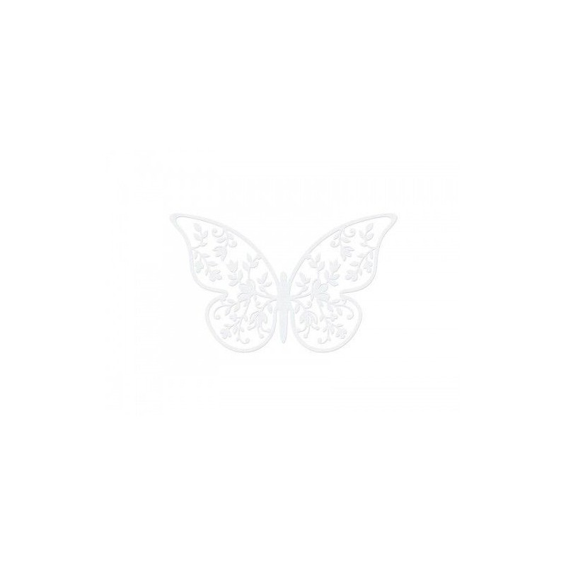 Mariposa decorativa papel, 8x5 cm