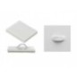 Soporte con ojal con adhesivo 05 kg 100 uds