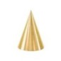 Gorros dorado 6 uds 16 cm