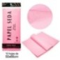 Papel seda rosa 10 hojas 50x66 cm