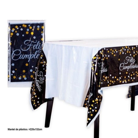 Mantel-Feliz-cumpleanos-negro-oro-220x132-cm-reusable-8435127400723-40072