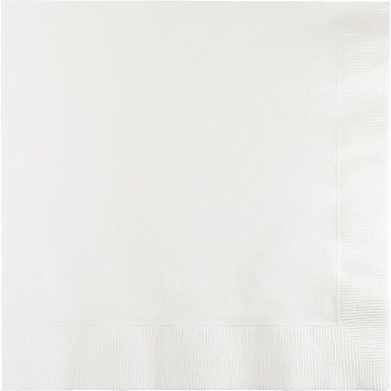 Servilletas blancas 20 uds 25 cm