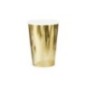 Vasos dorados 6 uds carton