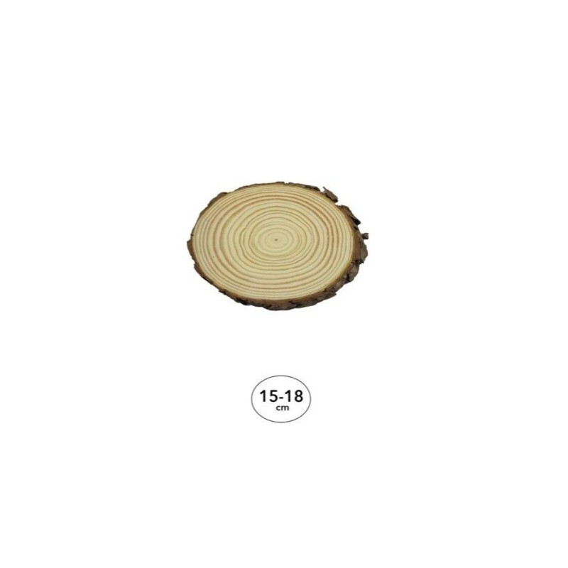 Tabla pino ovalada 15x-18 cm decoracion