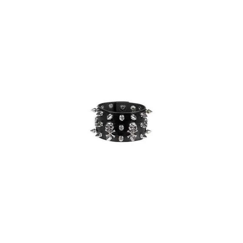 Pulsera pinchos punk rockero