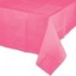 Mantel rosa fucsia plastico 274x137