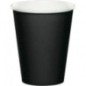 Vasos negros carton cumpleaños 8 uds