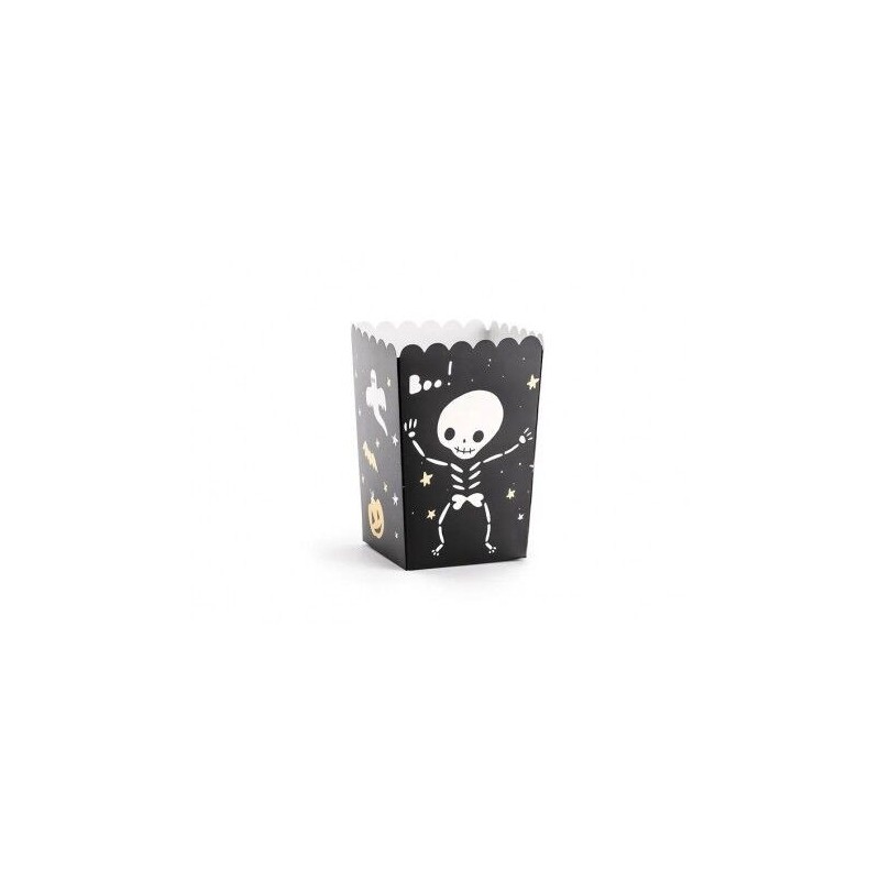 Caja palomitas halloween 6 uds