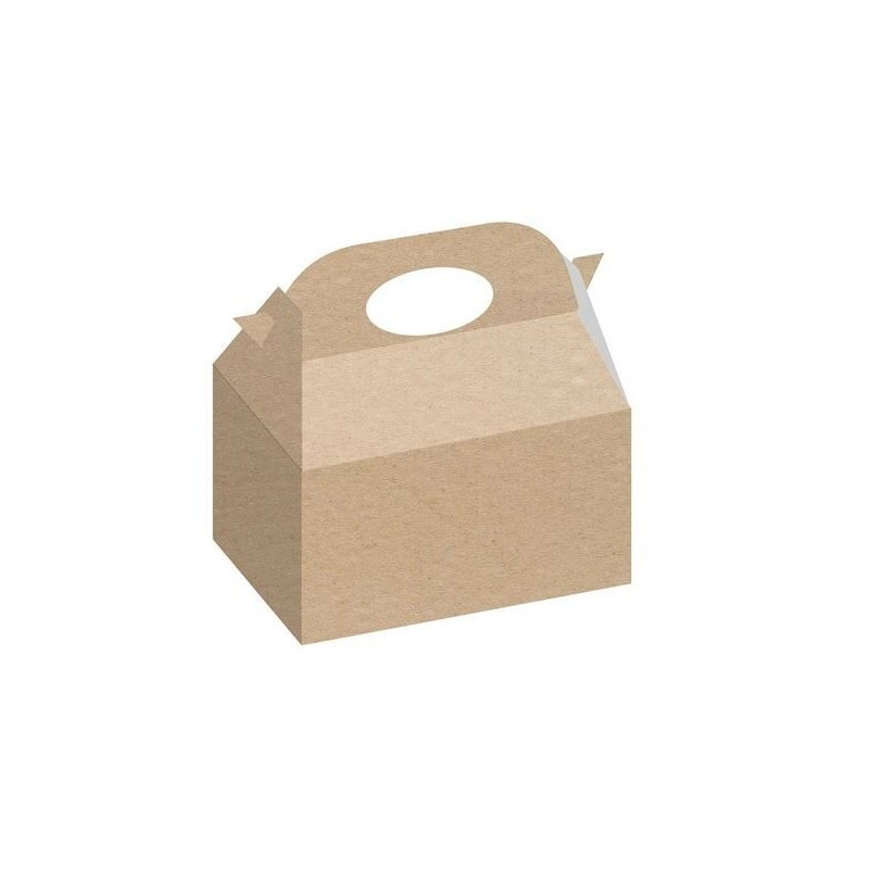 Cajitas regalo detalles Kraft 12 uds
