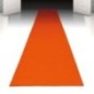 Alfombra naranja decoracion vip 450x60 cm