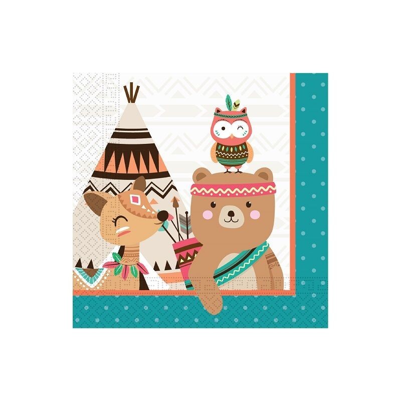 Servilletas tipi indios 20 uds 33 cm
