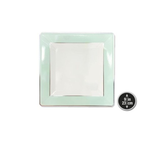 Plato-verde-cuadrado-23-cm-6-uds-8433584549252-54925