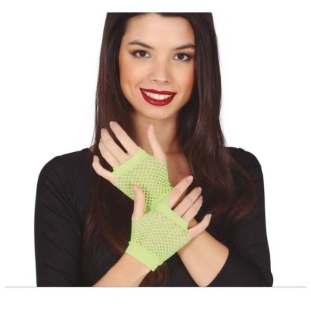 Guantes-malla-verde-rejilla-cortos-11-cm-8434077189009-18900