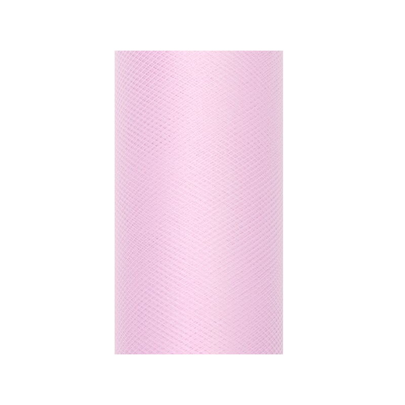 Tul rosa claro rollo 9 mtx50 cm decoraciones