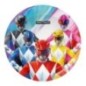 Platos Power Rangers 8 uds 18 cm