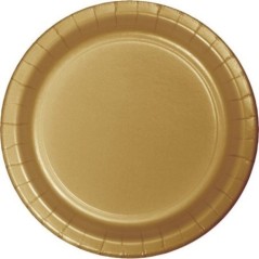 Platos-Oro-Dorados-8-uds-de-23-cm-carton-8435708121238-CV40106