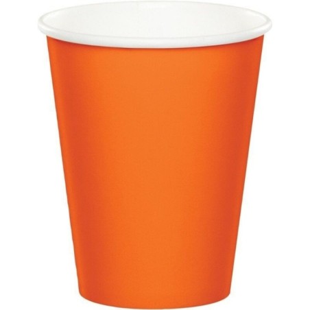 Vasos-Naranjas-carton-8-uds-8423138540125-CV40125