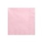 Servilletas rosa claro 20 uds 33 cm 3 capas