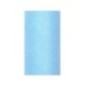 Tul azul con purpurina rollo 9mtx15 cm