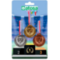 Medallas campeonato oro plata y bronce